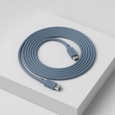 Cable 1 USB C to USB C,2m Shark Blue