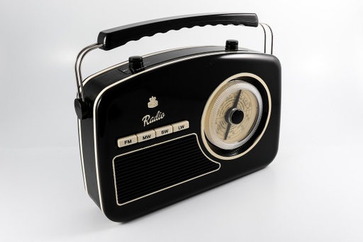 [GPORYDRBLK] GPO Rydell Nostalgic Radio 4 Band Black