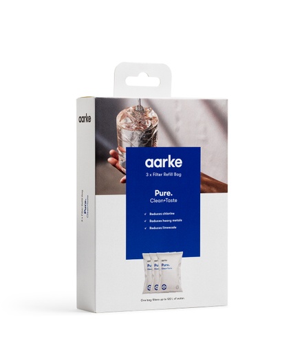 [A1121] Aarke Recharge de filtre - 3-Pack - Pure