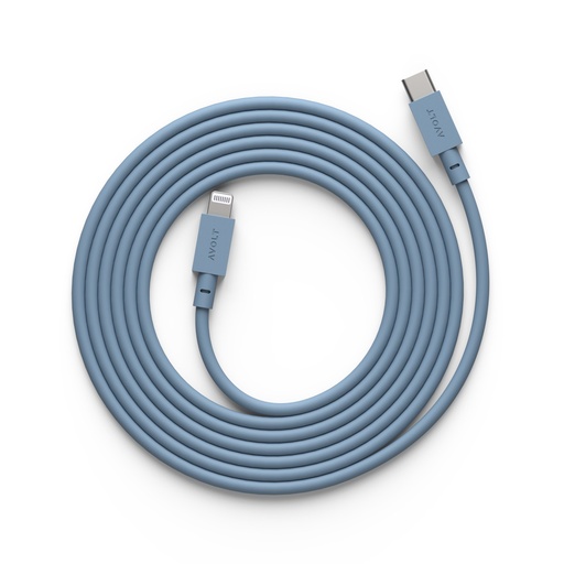 [C1CL-IN20-18SHB] Cable 1 USB-C to LIGHTNING 2m Shark Blue