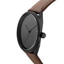 Khorshid Epic Metal Black / Brown Vegan Leather Strap