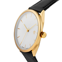 Khorshid Gold White/Black Vegan Leather Strap