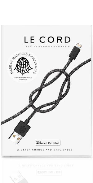 Câble Iphone Ghost Net 2.0 ♻ Black