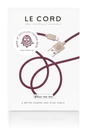 Câble Iphone Ghost Net 2.0 ♻ Plum