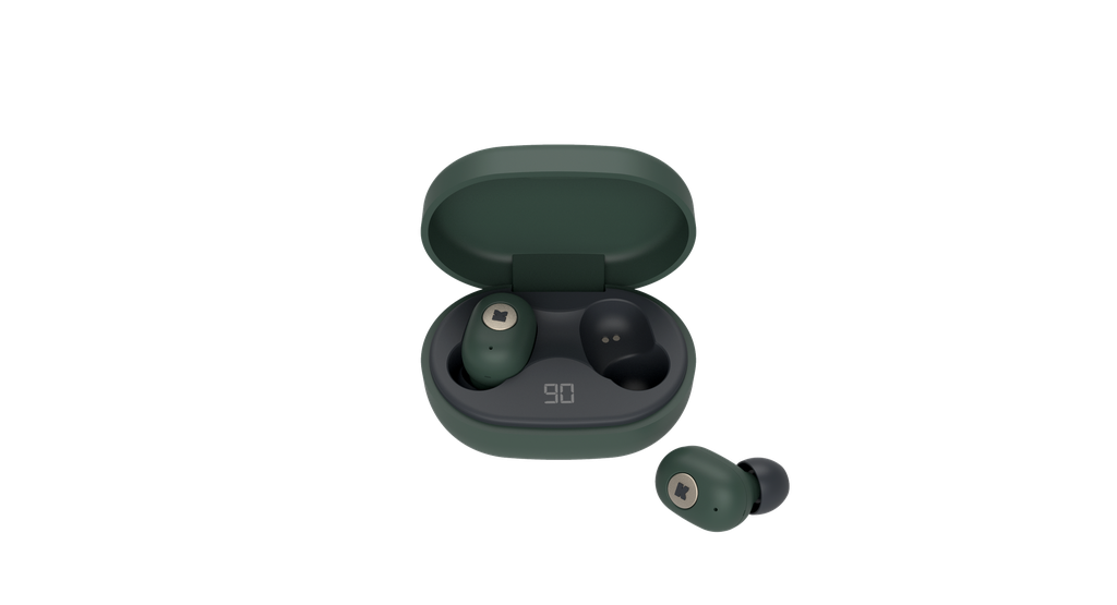 aBEAN Shady Green BT TWS in ear headphones