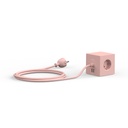 Square 1 avec USB/Magnet et câble de 1,8 m Rose