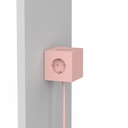 Square 1 avec USB/Magnet et câble de 1,8 m Rose