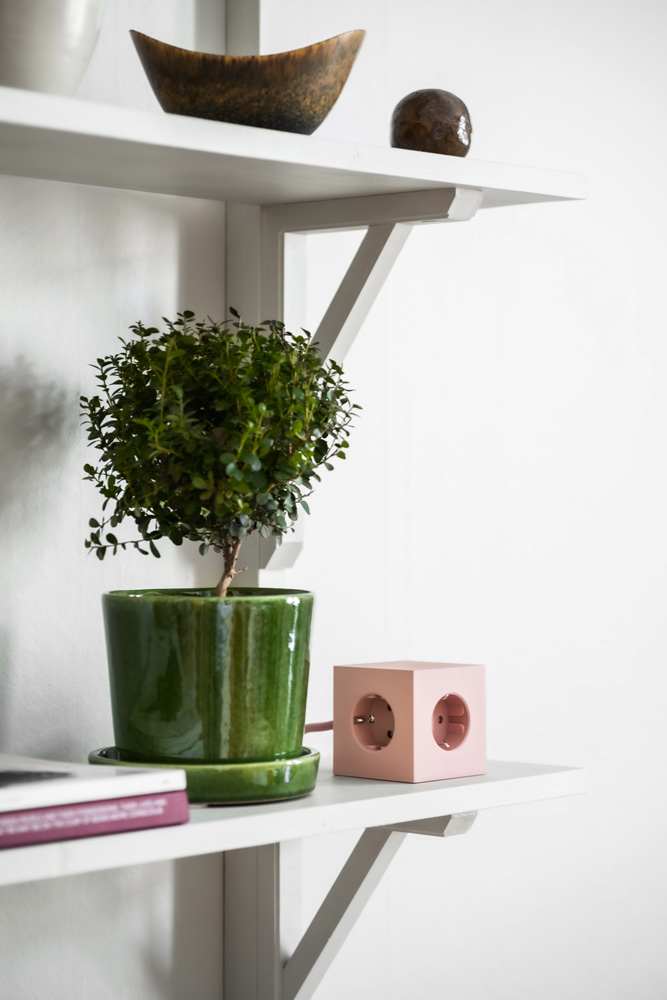 Square 1 avec USB/Magnet et câble de 1,8 m Rose