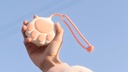 Hand Warmer White/Pink