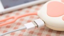 Hand Warmer White/Pink
