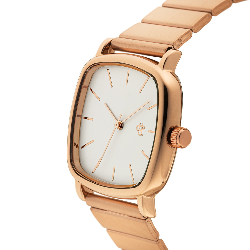 Lara Rose White/Rose Gold