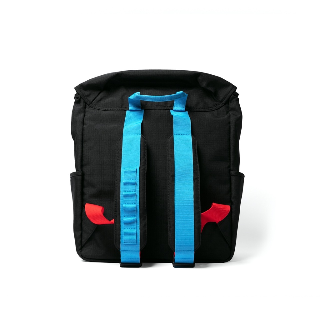 Recycled Ripstop Backpack – Black/Multi 