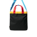 Recycled Ripstop Tote - Black/Multi