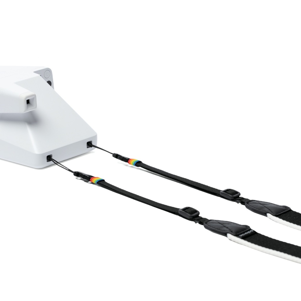 Polaroid Flat strap - Black & White  