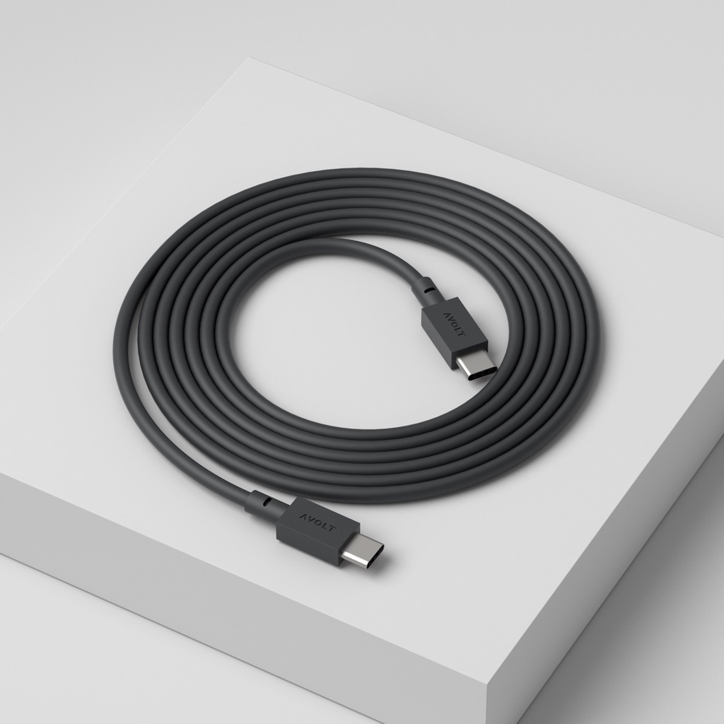 Cable 1 USB C to USB C,2m Stockholm Black