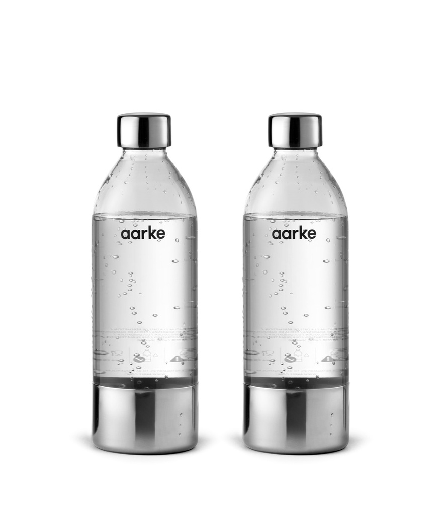 Aarke Carbonator 3 Noir Mat + 2-pack C3 Bouteille PET