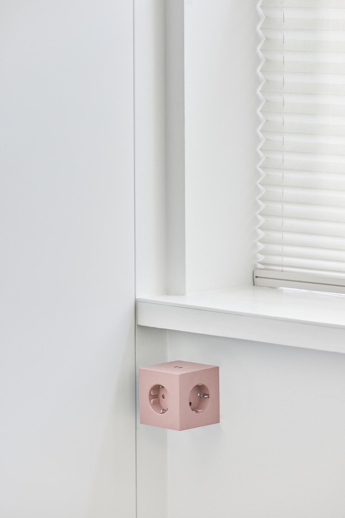 Square 2 avec 2 port USB-C 30W Rose