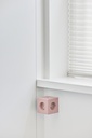 Square 2 avec 2 port USB-C 30W Rose