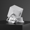 Square 1 avec USB-C (30W) - câble de 1.8 m White Martinelli Luce edition