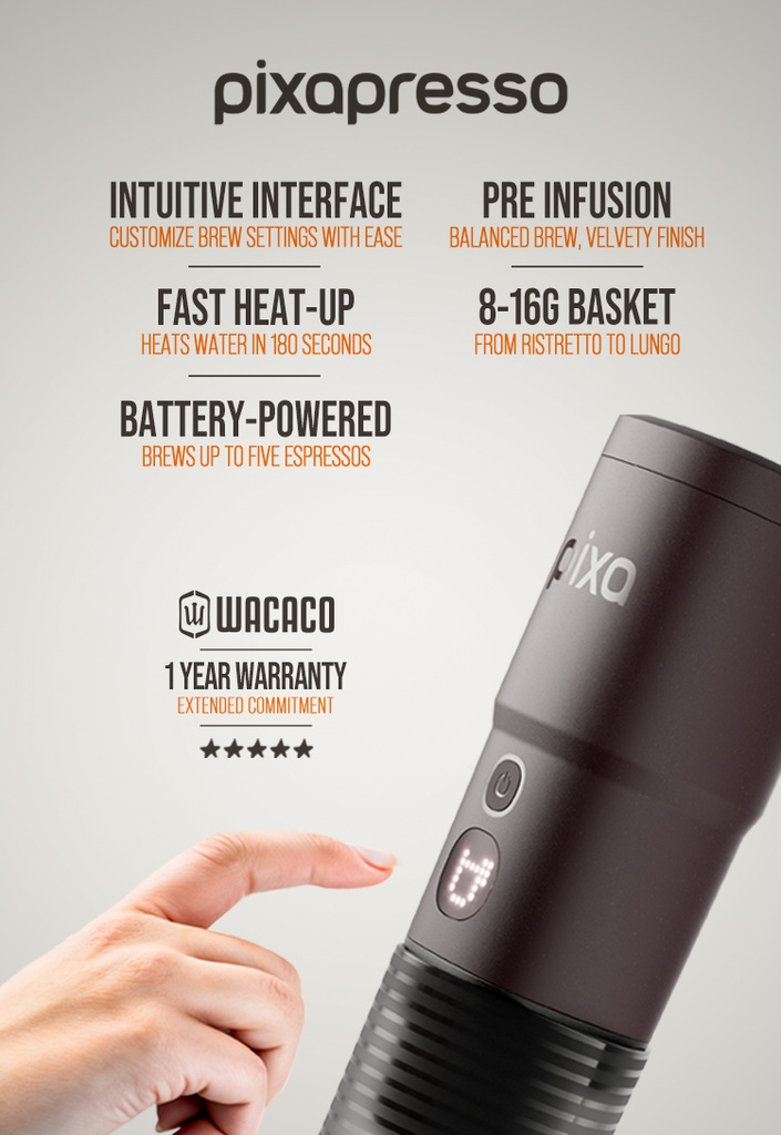 Pixapresso - Dark Burgundy