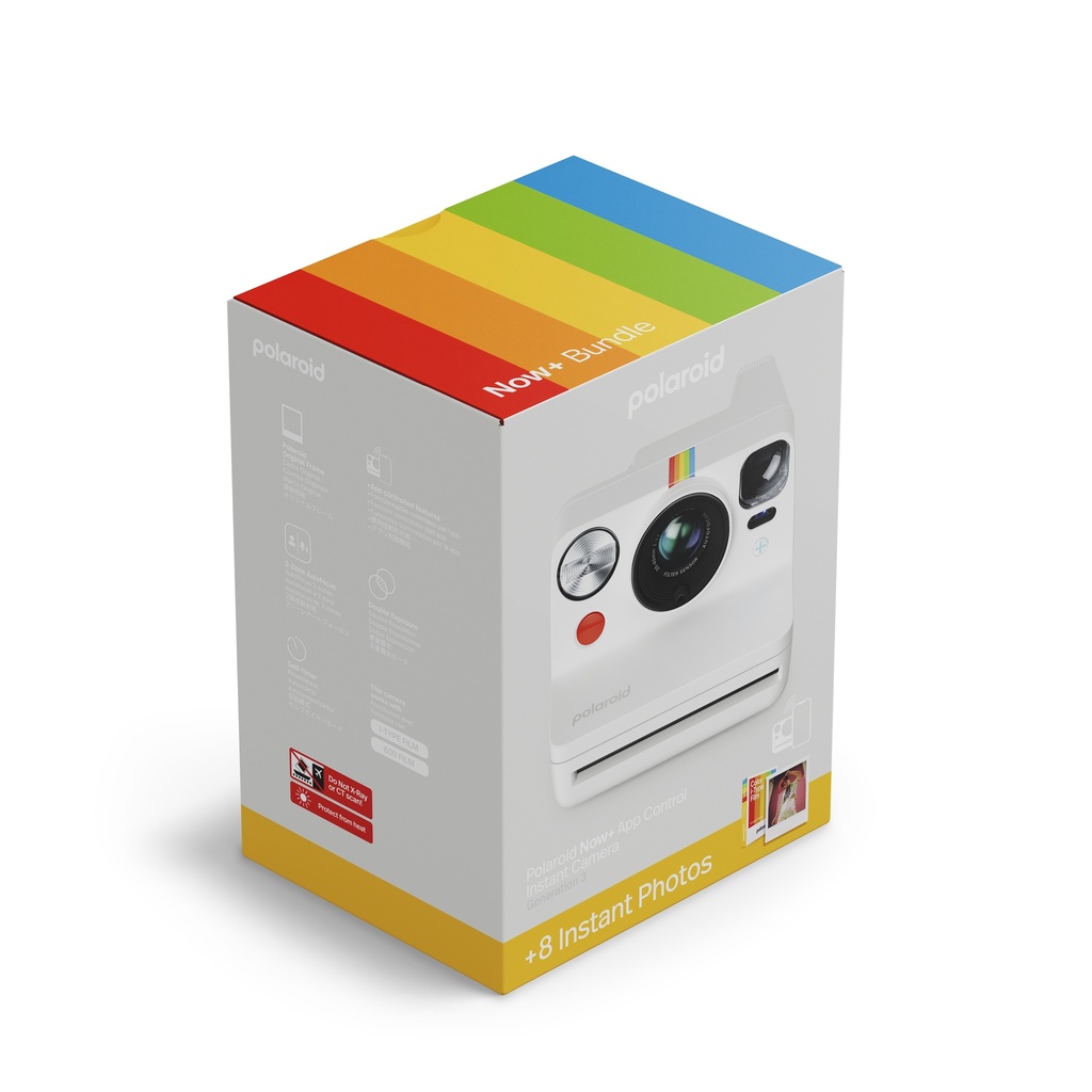 Now+ Gen 3 White + Color Film Bundle (8 photos) 