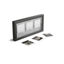 Studio Photo Frame Triptych - Black