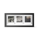 Studio Photo Frame Triptych - Black