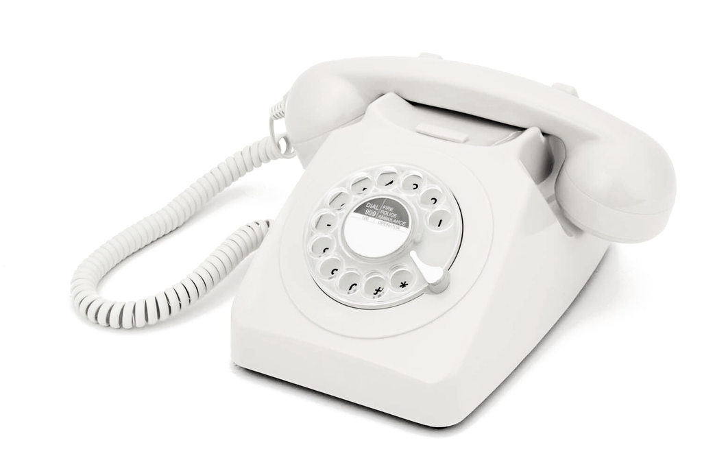 GPO 746 ROTARY White