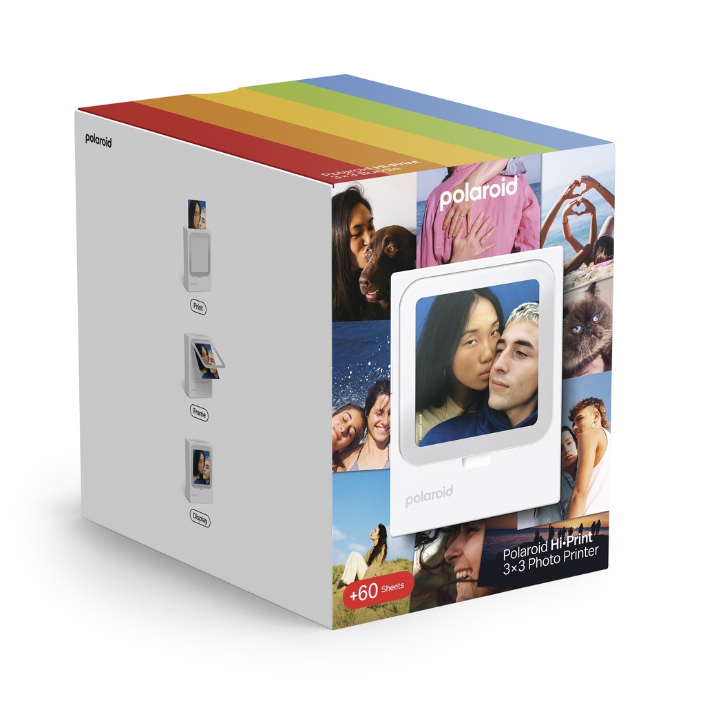Polaroid Hi Print 3x3 Pocket Photo Printer + 60 Sheets