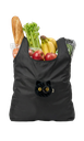 Shopper Charm - Midnight Kitty