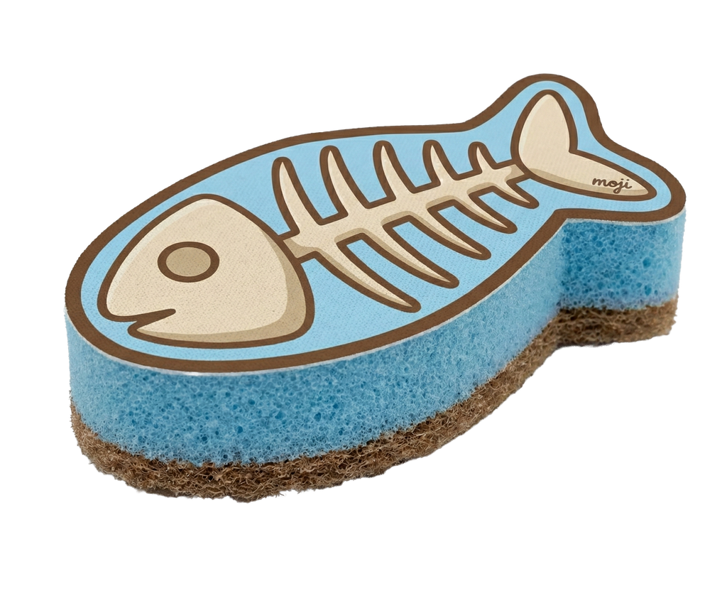 Kitchen sponge - Kitty & Fish