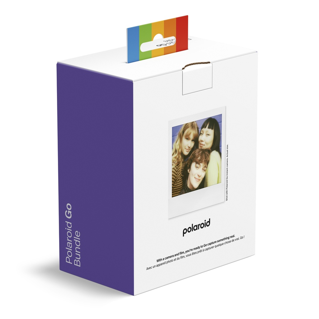 Go Gen 3 Purple + Color Film Bundle ( 8 Photos)