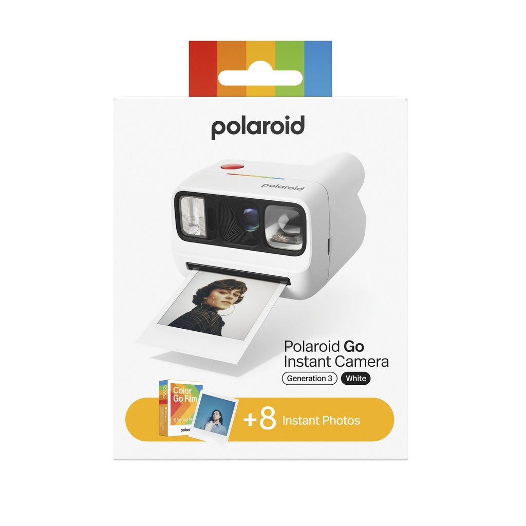 Go Gen 3 White + Color Film Bundle (8 Photos)