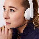  Kreafunk - Casques Audio - Bluetooth Sans Fil - Microphone Intégré - ANC & IPX4 - aHEAD II Microphone - Black