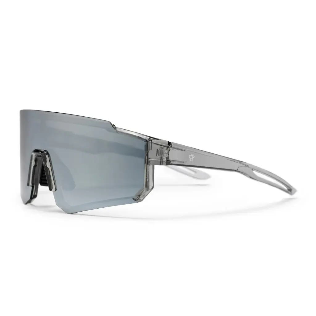 Siri Transparent Grey / Silver Mirror
