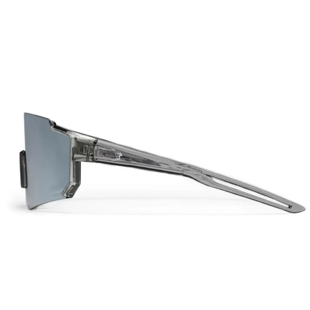Siri Transparent Grey / Silver Mirror