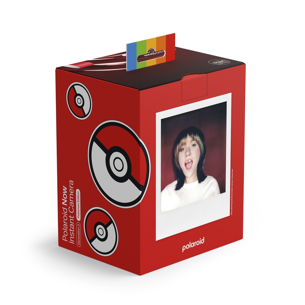Polaroid Now Generation 3 - Pokemon Pokeball Edition