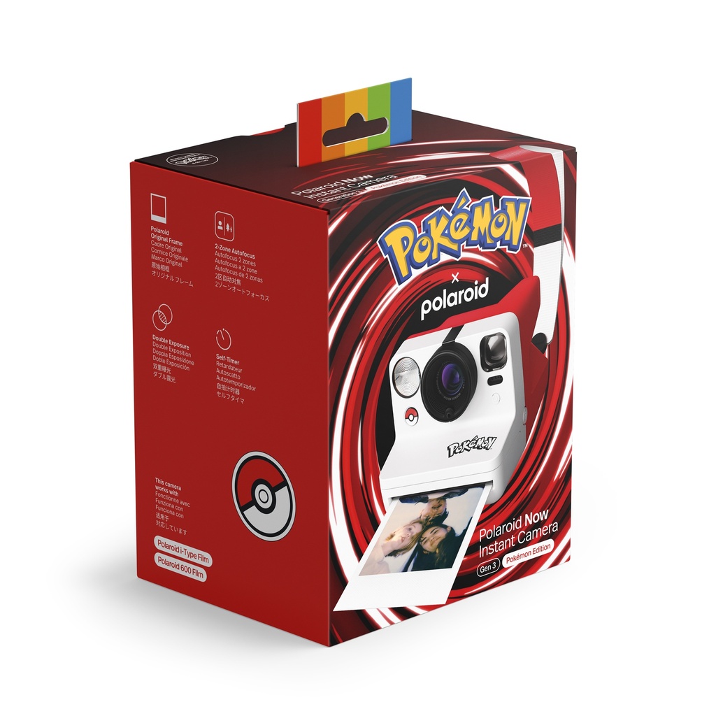 Polaroid Now Generation 3 - Pokemon Pokeball Edition