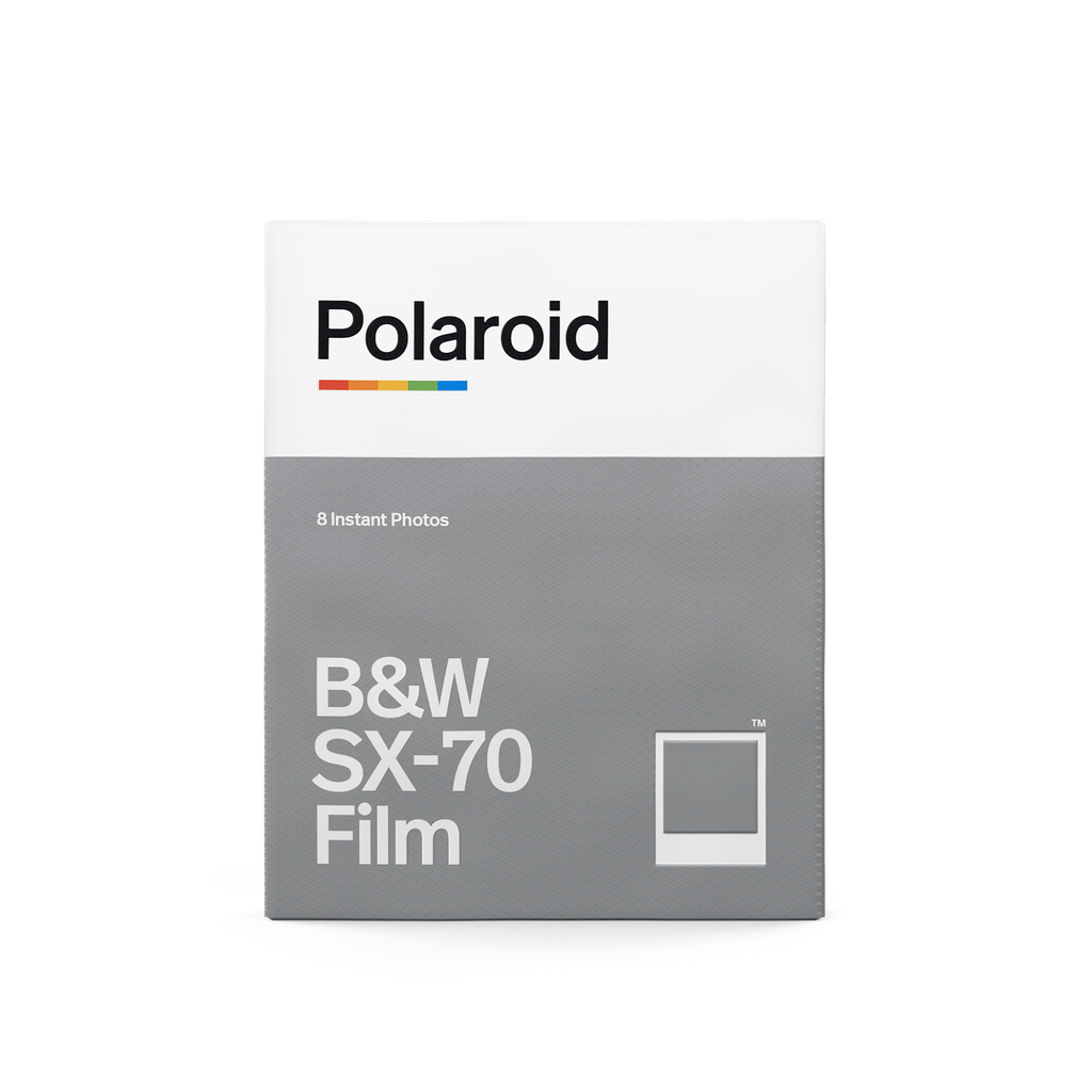 Polaroid Film Noir et Blanc pour SX-70 - 8 photos