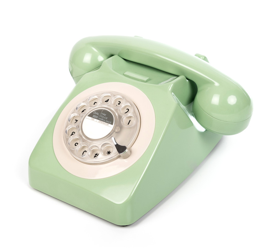 GPO   746 Rotary - Téléphone à Cadran Rotatif -  Green
