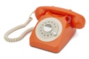 GPO   746 Rotary - Téléphone à Cadran Rotatif -  Orange