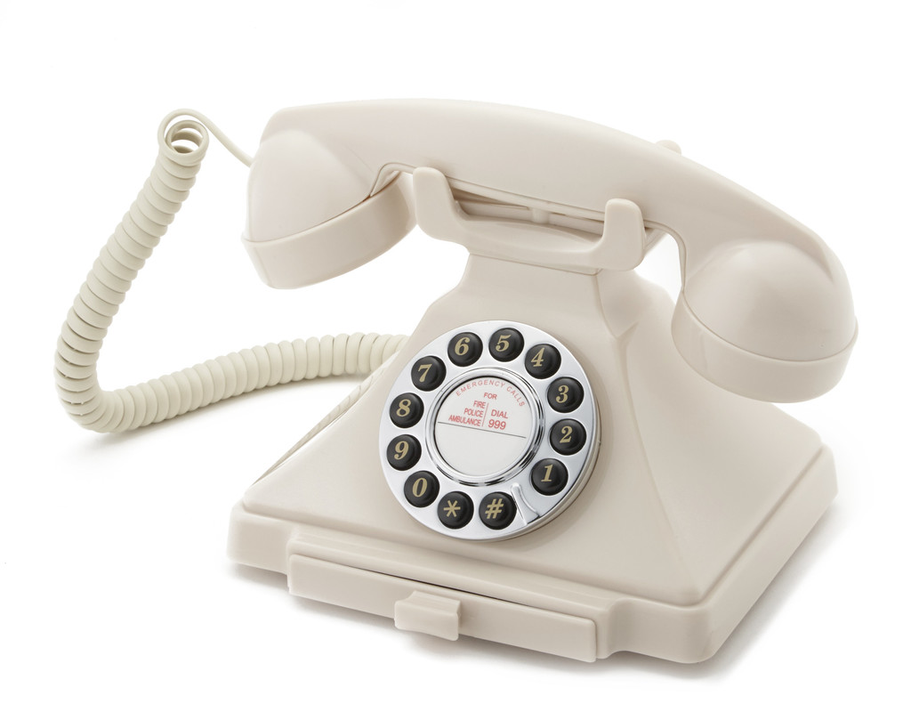 GPO  1929s CARRINGTON  - Téléphone à Bouton Poussoir - Ivory