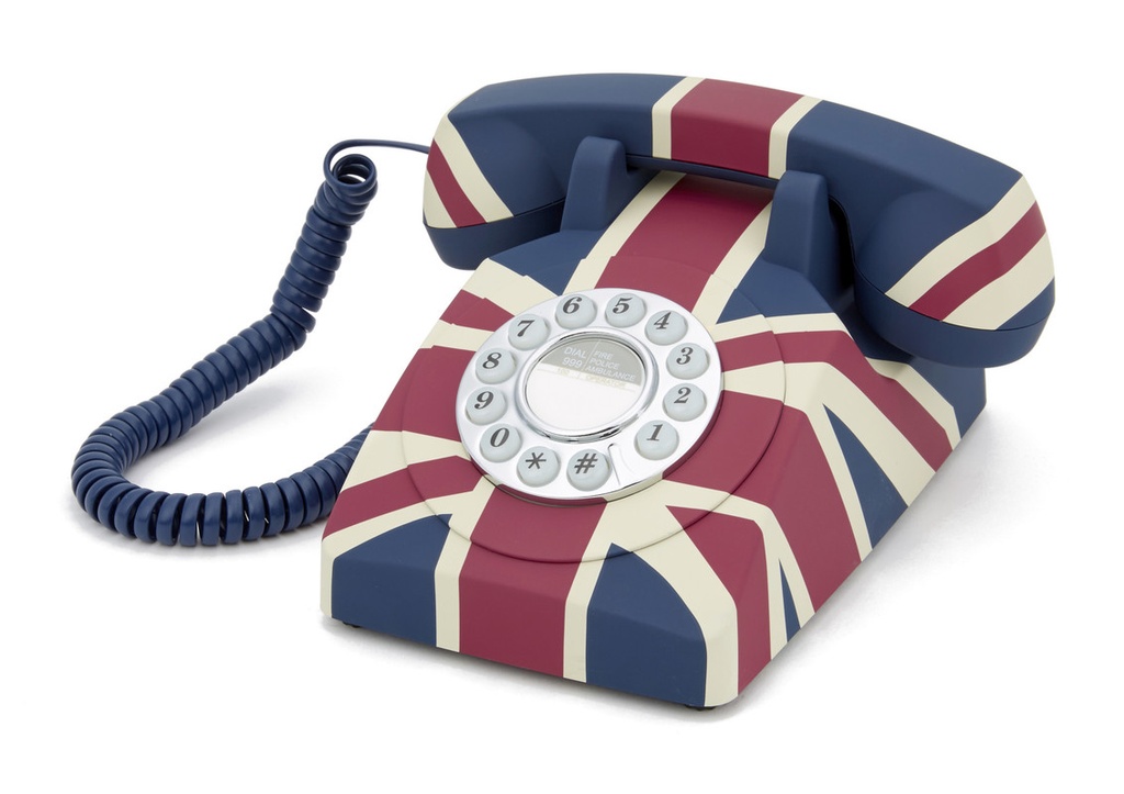 GPO  Union Jack - Téléphone à Bouton Poussoir
