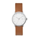Khorshid Mini Silver/Brown Vegan Leather