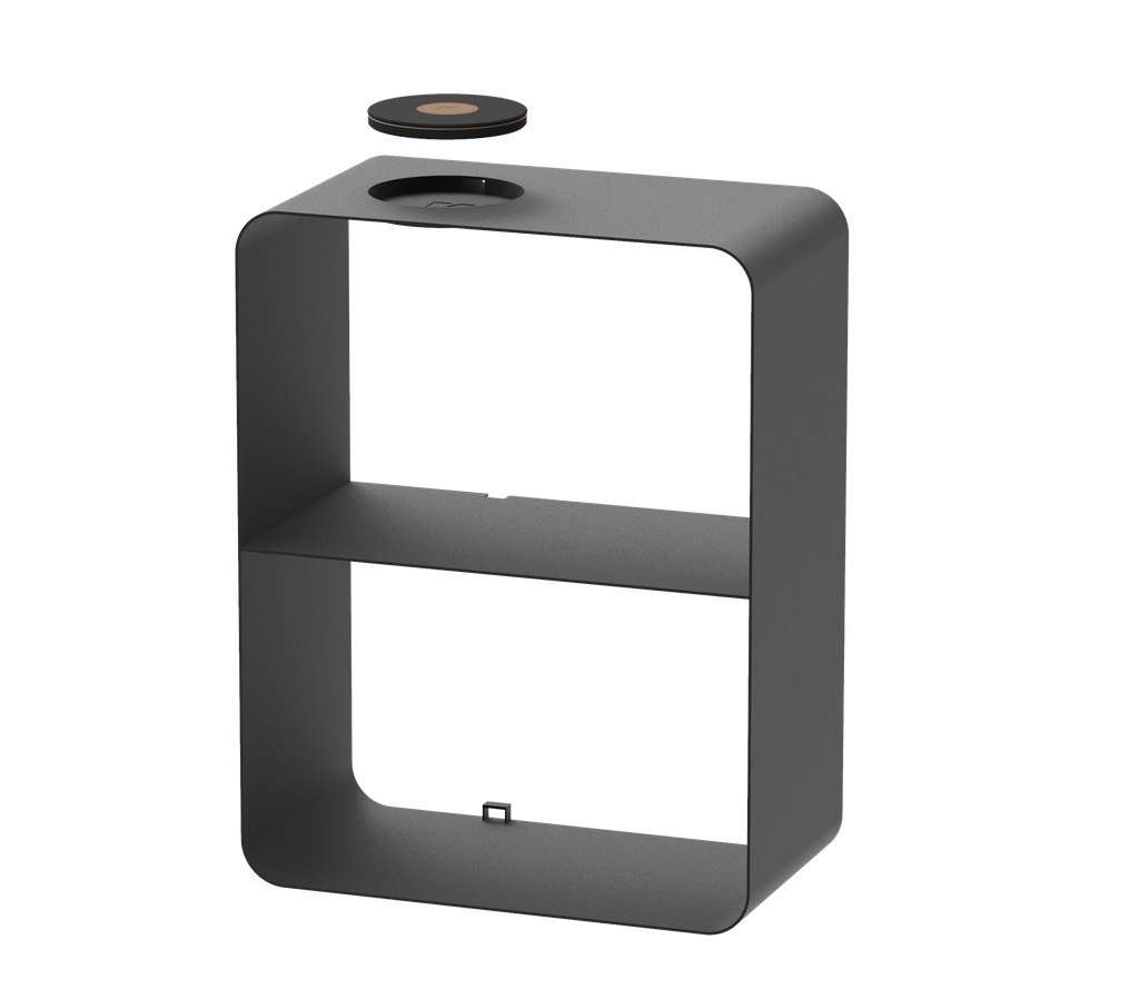 wiTABLE black avec wiCHARGE Black