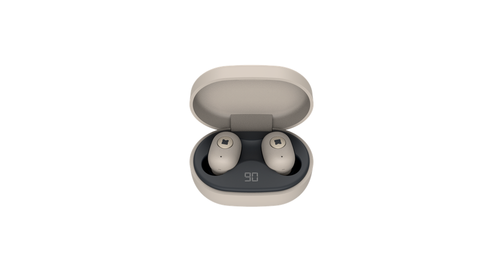 Kreafunk - Écouteurs Bluetooth Sans Fil - IP44 -  aBEAN - Ivory Sand