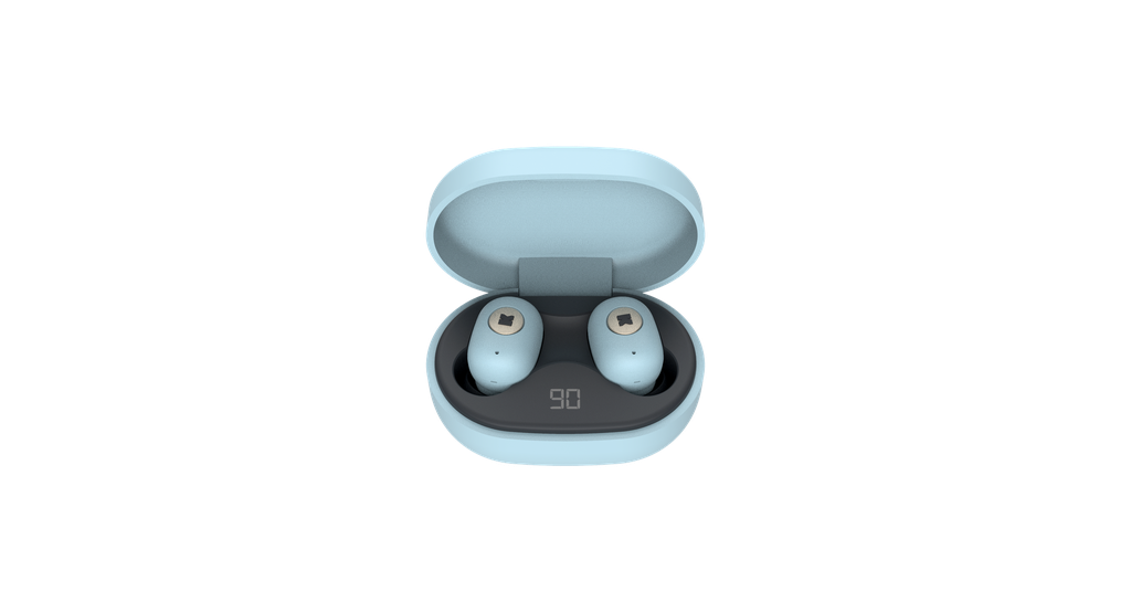Kreafunk - Écouteurs Bluetooth Sans Fil - IP44 -  aBEAN - Misty Blue