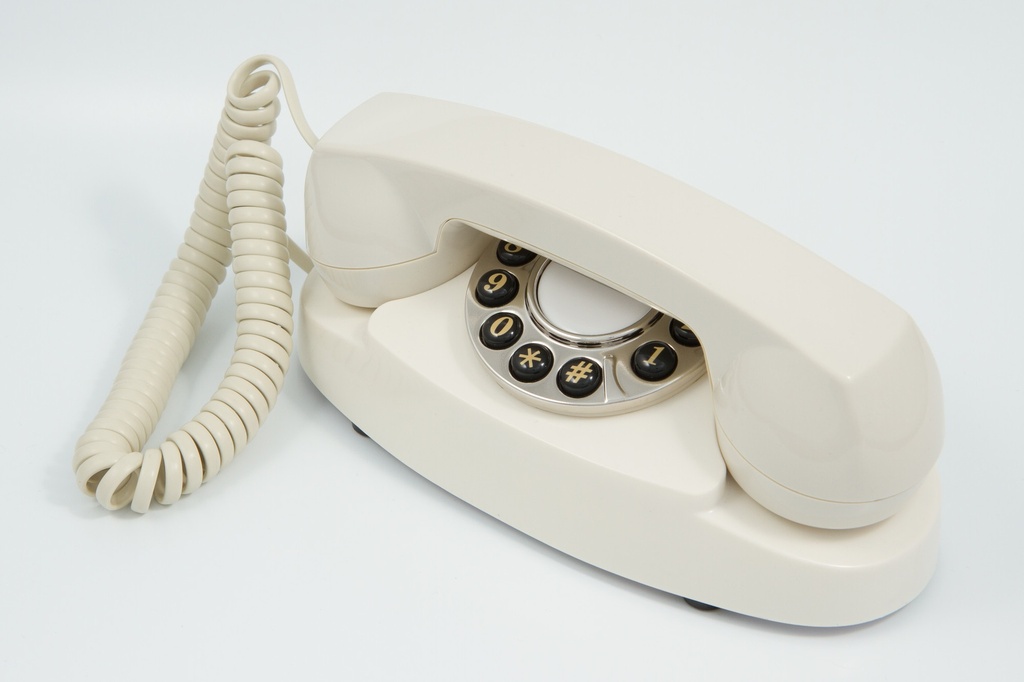 GPO  Audrey  - Téléphone à Bouton Poussoir - Cream