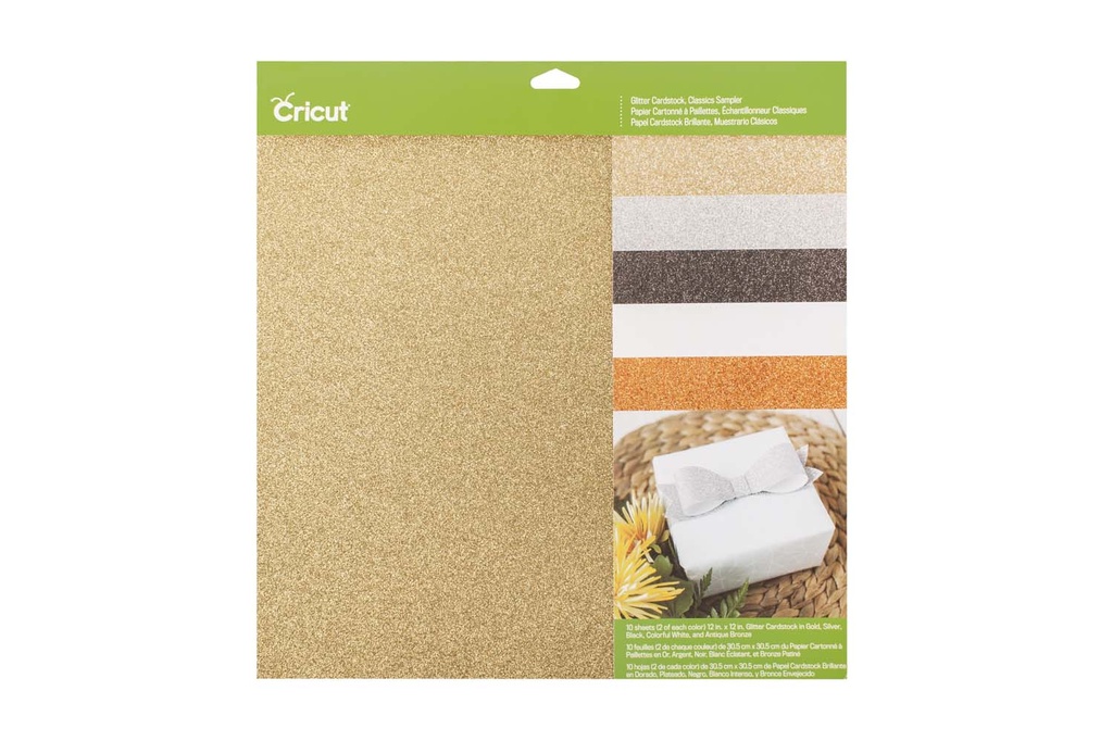 Collection Papier Cartonné Pailleté, Classics - 30,5 cm x 30,5 cm