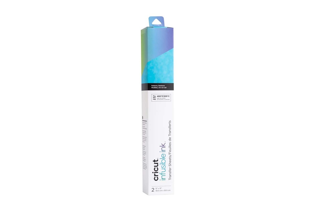 Motifs de feuilles de transfert Cricut® Infusible Ink™, Arc-en-ciel